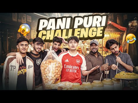 PANI PURI CHALLENGE😋💸ft.@GodLikeEsportss |