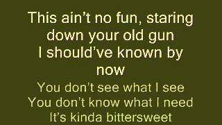 Saving Abel   Bittersweet lyric video