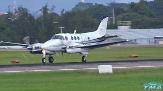 [SBFZ/ FOR] Decolagem RWY13 Beechcraft King Air C-90GTi PR-ERM 15/05/2017