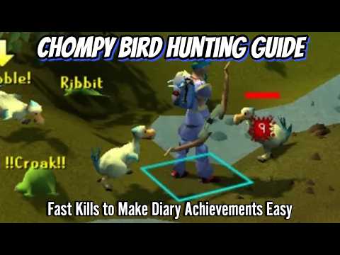 Chompy Bird Hunting - Fast Kills to Make Diary Achievements Easy