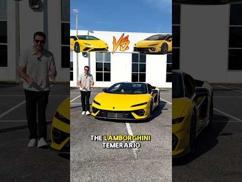 Temerario or Huracan??? #lamborghini #huracan #temerario #v8 #v10 #supercars #carreviews