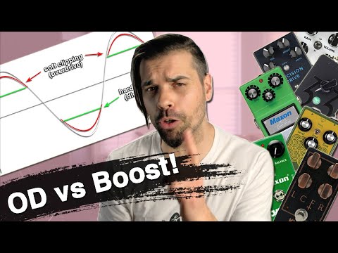 Overdrive vs Boost Pedal | How Overdrive Works - Clipping, Headroom & Metal Guitar Tone Tips