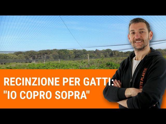 Recinzione per gatti: Io copro sopra... (video 1 di 4)