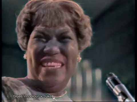 Sister Rosetta Tharpe - Two Little Fishes, Five Loaves Of Bread live [Colourised] 1964