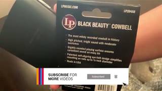 Video thumbnail for UNBOXING VIDEO | LP BLACK BEAUTY COWBELL by YTDK