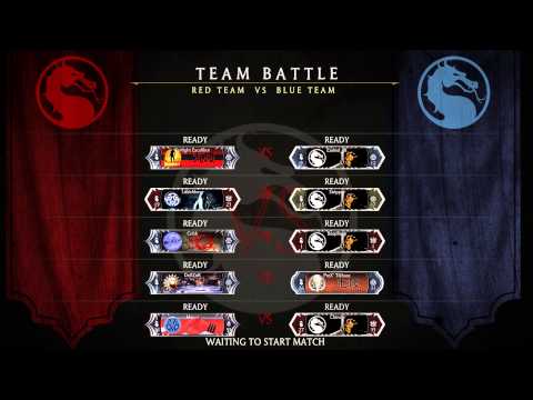 Mortal Kombat X Cohh room games 3V3 and 5V5