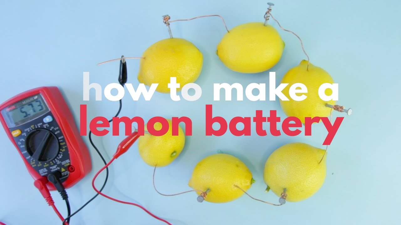 How to Make a Lemon Battery and a Lime Light