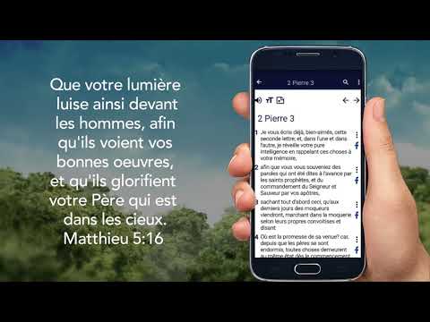 Bible Darby en français Video