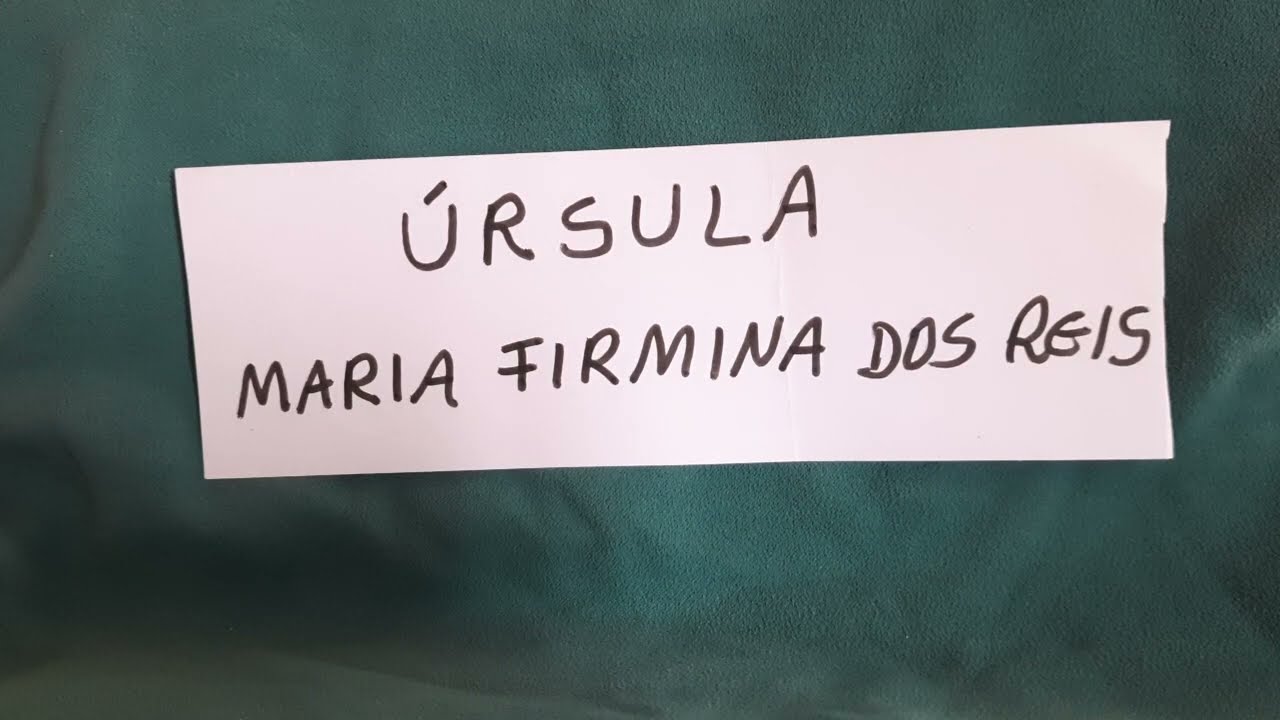 ursula maria firmina resumo