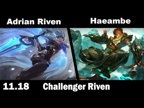 [ Adrian Riven ] Riven vs Wukong [ Haeambe ] Top - Adrian Riven Challenger 780 LP