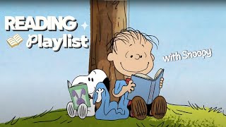 [𝐩𝐥𝐚𝐲𝐥𝐢𝐬𝐭] Books & Jazz with Snoopy 📚🎧☕ Smooth Jazz to Boost Your Productivity