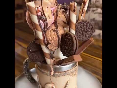 very delicious chocolate orio ice cream 🍨🍦 #shorts