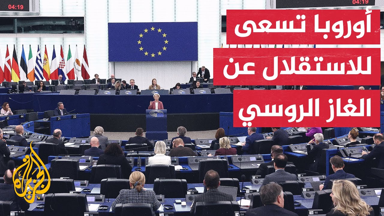 البرلمان الأوروبي يصدق على قرار يقضي بحظر جميع واردات الغاز الروسي قبل نهاية