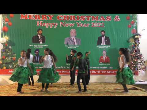 Kids Christmas Performance// Rajao ke raja ka janam din // Christian kids// branch church Ambala.