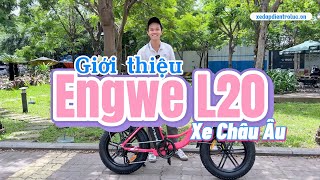 🔴 Giới thiệu mẫu xe đạp điện trợ lực Engwe L20 đến từ CHÂU ÂU dành cho các chị