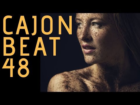 Cajon Beat 94 BPM (Cajon Beat 48) for songwriting and playing along