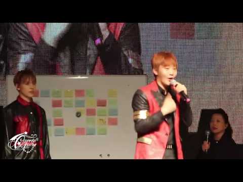 [Fancam]160904 Seventeen FanMeeting in HK - part switch boo x vernon