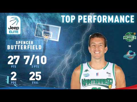 Spencer Butterfield (27 points) Highlights vs. Pau Lacq Orthez