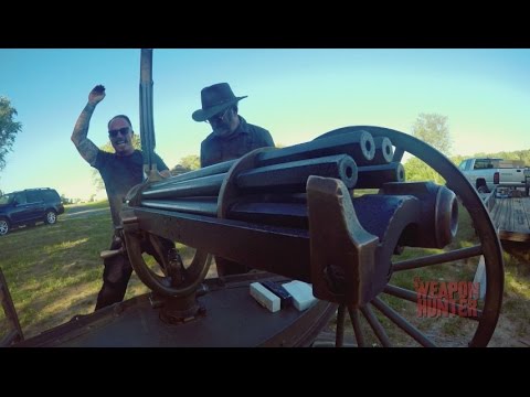WEAPON HUNTER 2x04 – "World's Fastest Weapon" – Gatling from San Juan Hill