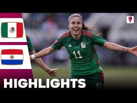 Mexico vs Paraguay | What a Game | Highlights | Concacaf W Gold Cup Women's Quarter Final 03-03-2024