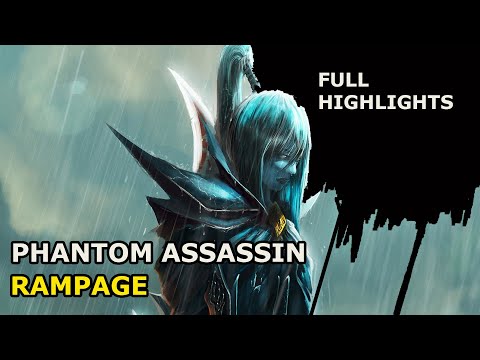Phantom Assassin Rampage Full Highlights 7.20