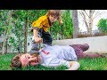 LITTLE KID BEAT ME UP!!