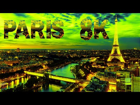 Paris in 8K Video by Drone | 8K Cinematic Video of Paris France in 2022  - 8K Cinematic Video