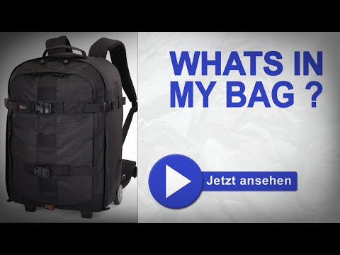 Was ist in meiner Fototasche?