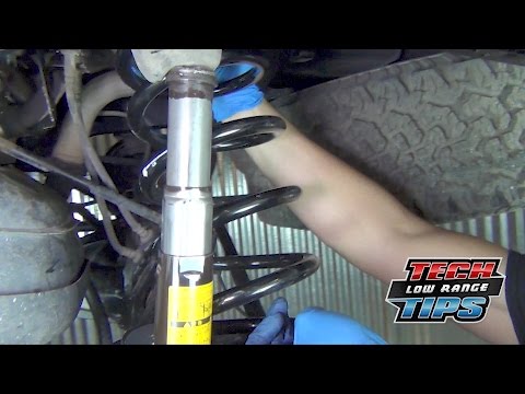Easier way to Install Rear Coil Springs on a Toyota 4Runner