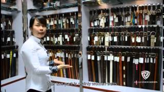 preview picture of video 'A Belt Factory Introduction Video of J.D. Leather Goods in China'