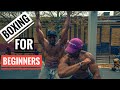Boxing workout at home for beginners
