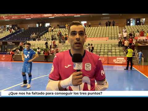 Jesús Herrero: "He intentado que estemos conectados todo el partido y hay que seguir"