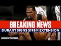 Kevin Durant Signs Massive Extension with the Nets | CBS Sports HQ