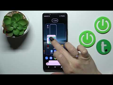 How to Add Widgets to Main Screen in Sony Xperia 5 IV - Remove Widgets