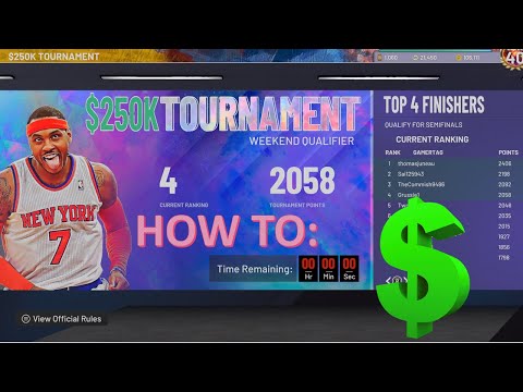 HOW TO QUALIFY FOR THE NBA 2K22 MYTEAM UNLIMITED $250K TOURNAMENT: TIPS FROM A QUALIFIER