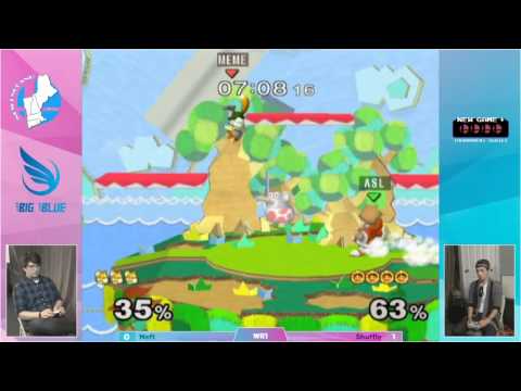 New Game+ XLIV - NEU | Neft (Fox) vs  UNH | Shuffle (I.C.) SSBM WR1