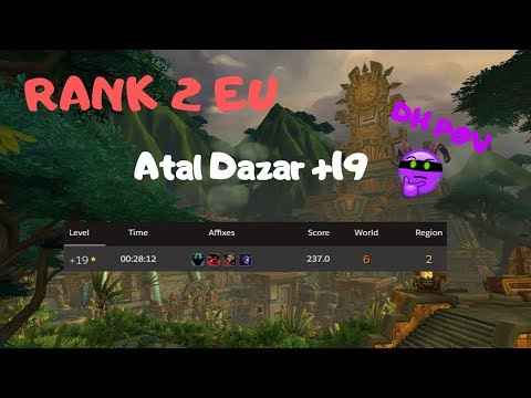 Atal'Dazar(+19) Rank 2 EU Beguiling Season 3 DH PoV