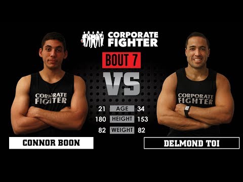 Corporate Fighter 28 - Connor Boon vs Delmond Toi