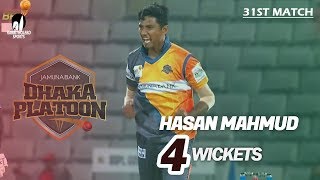 Download lagu Hasan Mahmud's 4 Wickets Against Khulna Tigers | 31st Match | Season 7 | Bangabandhu BPL 2019-20 mp3
