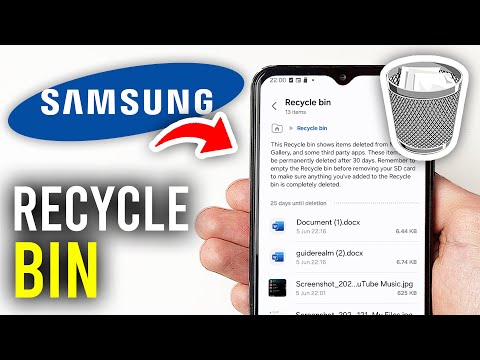 Locating Recycle Bins in Core Android Applications