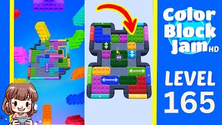Solusi Level 165 Color Block Jam