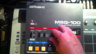 Video thumbnail for Roland MSQ-100 Step Entry Mode with Pro One TR 808 by INHALTVIDEO