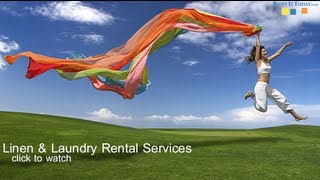 preview picture of video 'Linen & Uniform Rentals. Laundry Services for Rent at RentItToday.com'
