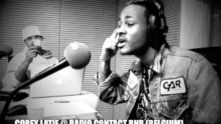 DJ DADDY K PRESENT COREY LATIF "MAGNIFICENT "LIVE @ RADIO CONTACT RNB (BELGIUM )