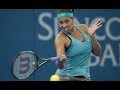 Madison Keys v Dominika Cibulkova highlights (1R.