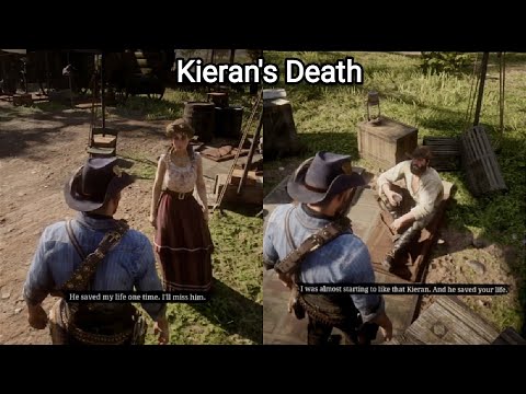 How The Gang Reacts to Kieran's Death - Red Dead Redemption 2