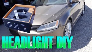 JETTA MK6 HEADLIGHT REPLACEMENT DIY