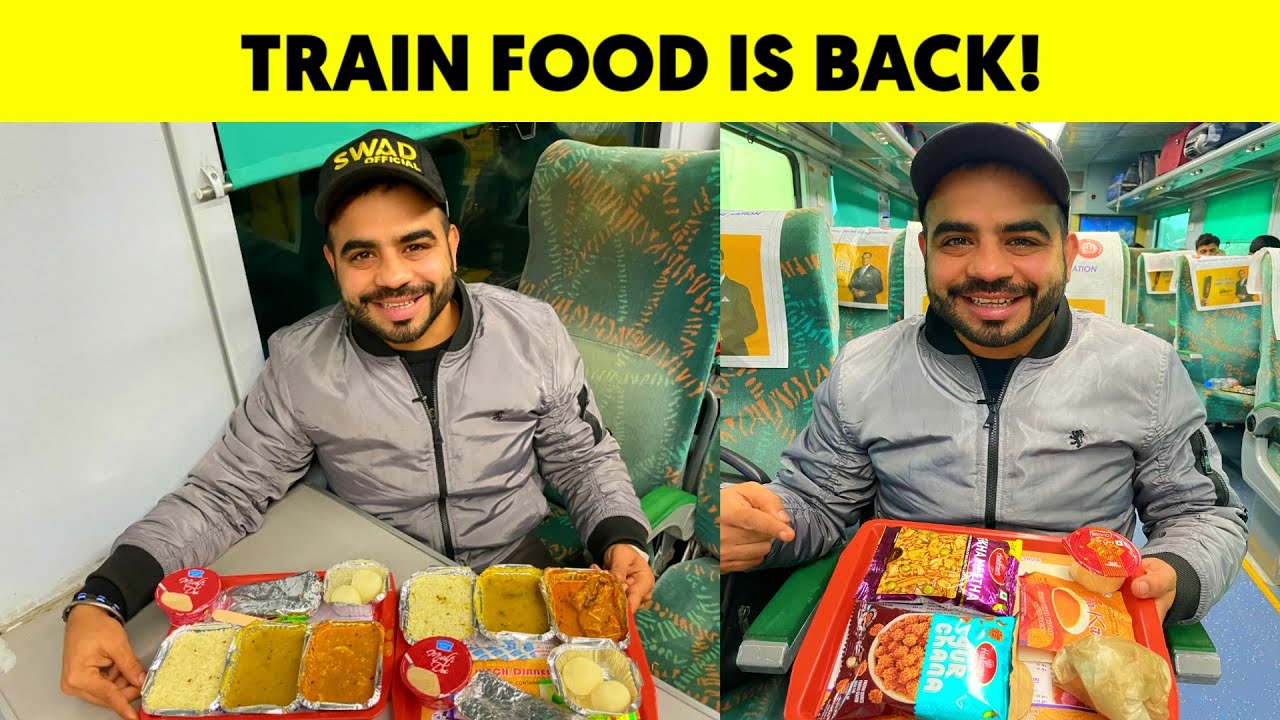 Watch video Shatabdi Express train food review from Delhi to Lucknow😍😍 || Cheapest Food available in train 🤩 Now Shatabdi Express train food review from Delhi to Lucknow😍😍 || Cheapest Food available in train 🤩