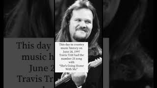 This day in country music history on 6/28/97 Travis Tritt was at number 25 #countrymusic #90scountry