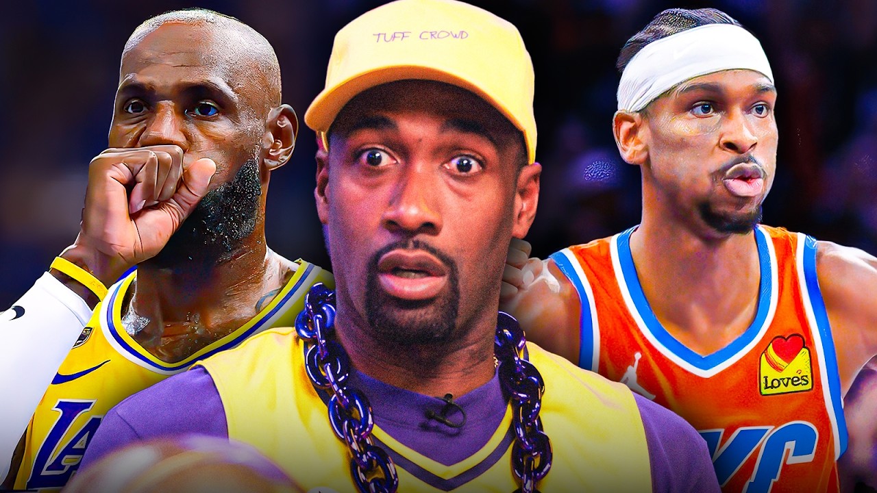 GILBERT ARENAS WATCHES THE LAKERS FACE ELIMINATION LIVE!